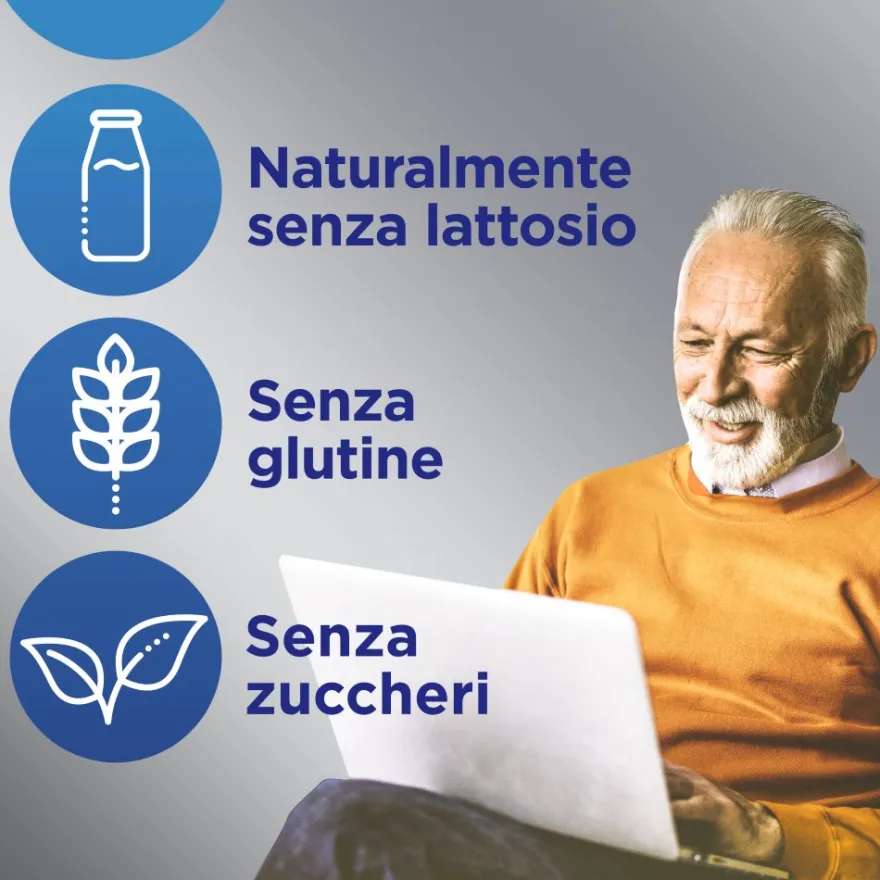 Multicentrum Uomo 50+ Integratore Alimentare Multivitaminico Vitamina D3 C B Zinco Magnesio 60 Compresse