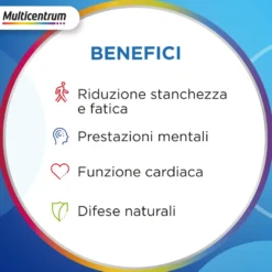Multicentrum Uomo Integratore Multivitaminico Per Uomini 90 Compresse