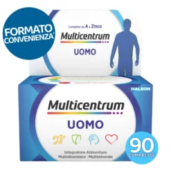 Multicentrum Uomo Integratore Multivitaminico Per Uomini 90 Compresse