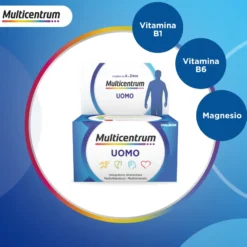 Multicentrum Uomo Integratore Multivitaminico Per Uomini 90 Compresse