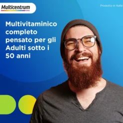 Multicentrum Uomo Integratore Multivitaminico Per Uomini 90 Compresse