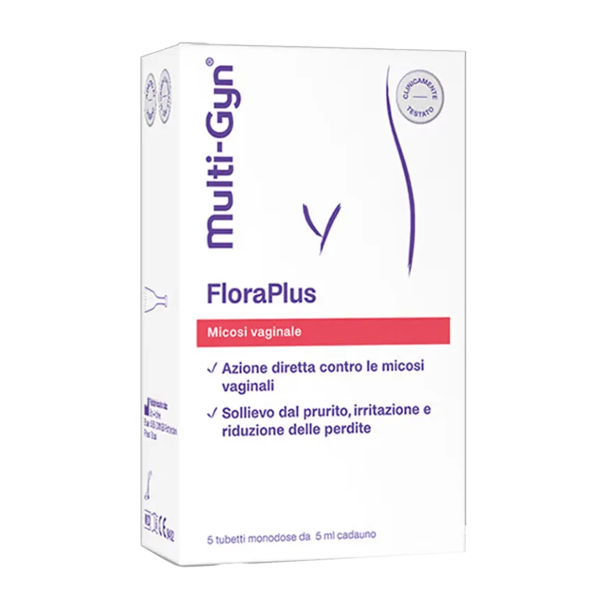 Multi-gyn Floraplus Trattamento Candidosi Vaginale 5 Applicatori