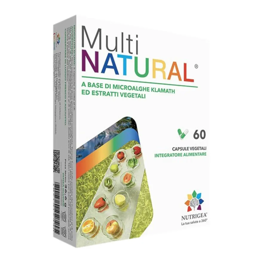 Multinatural Integratore Vegetale Per Immunità 60 Capsule
