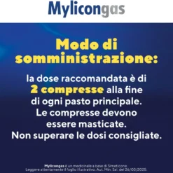 Mylicongas 40mg 50 Compresse Masticabili