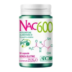 Nac600 Integratore N-acetil-l-cisteina 30 Capsule