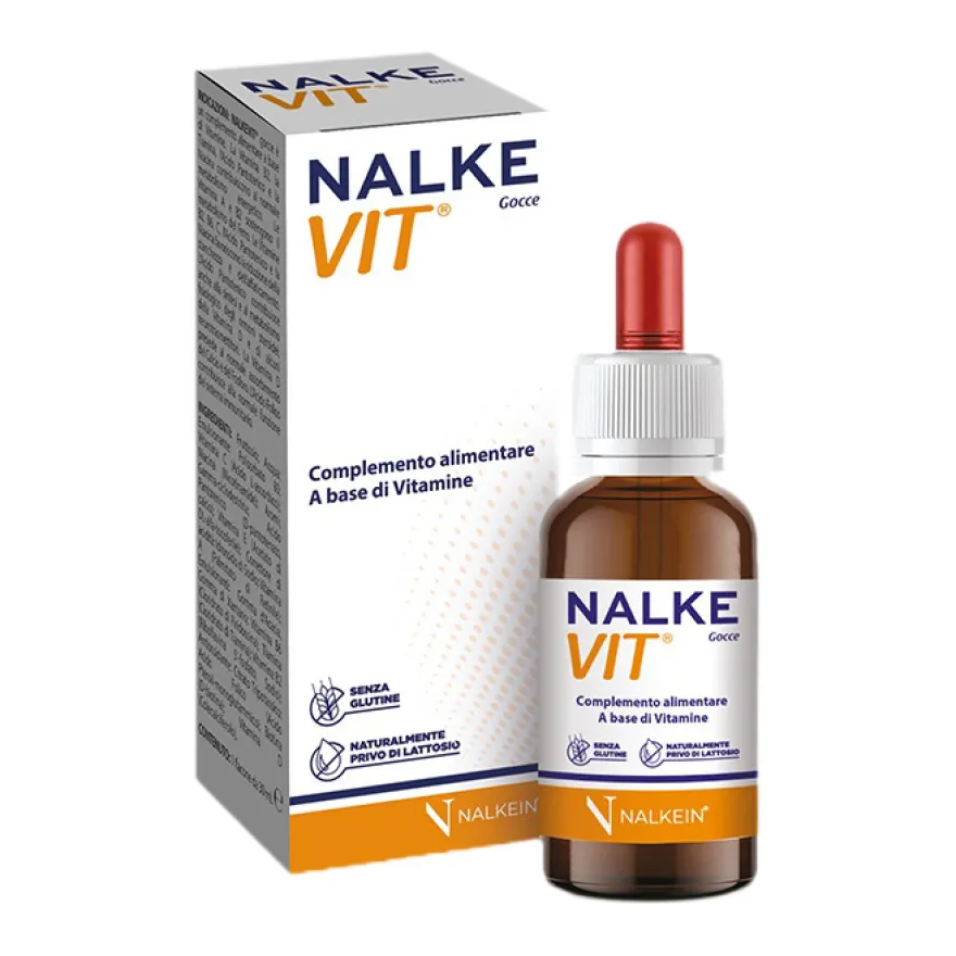 Nalkevit Gocce Integratore Multivitaminico Difese Immunitarie 30ml
