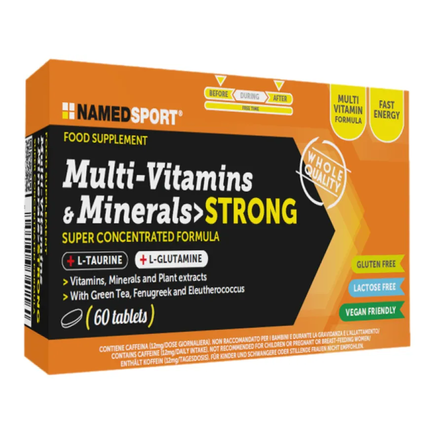 Named 60 Compresse Multivitaminico E Multiminerale 1,5g