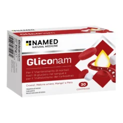Named Gliconam Integratore Metabolismo Carboidrati 30 Compresse