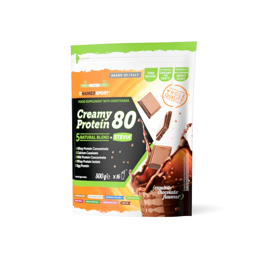 Named Sport Creamy Protein 80 Gusto Exquisite Chocolate 500g