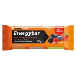 Named Sport Energybar Fruit Bar Wild Berrie Barretta Proteica 35g