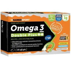 Named Sport Omega 3 Double Plus++ Integratore Cuore 30 Soft Gel