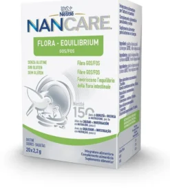 Nancare Flora Equilibrium Integratore Intestino Bambini 20 Bustine