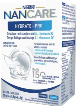 Nancare Hydrate Pro Integratore Fermenti Lattici Bambini 12 Bustine