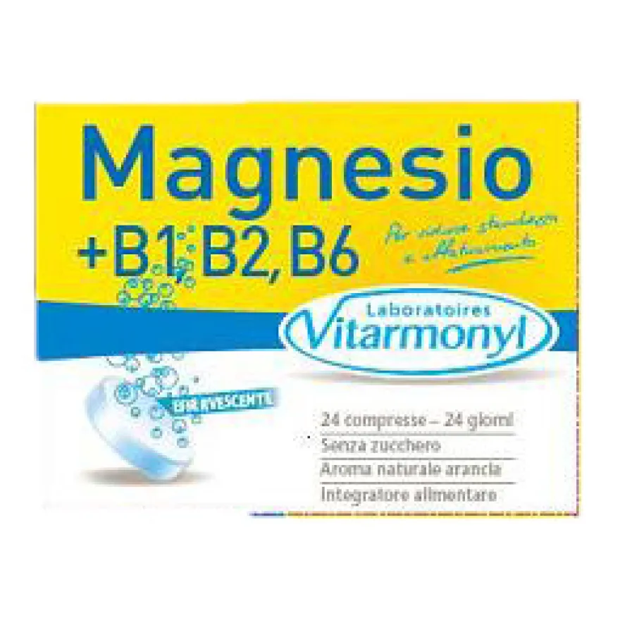 Nan Magnesio Con Vitamine B1 B2 B6 24 Compresse