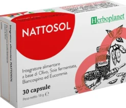 Nattosol Integratore Funzionalit&agrave; Cardiaca 30 Capsule