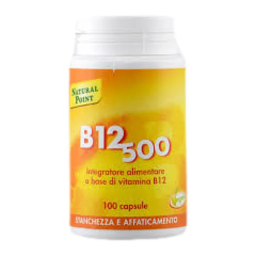 Natural Point B12 500 Cianocobal 100 Capsule Vegetali