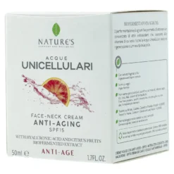 Nature's Acque Unicellulari Crema Viso Anti-age 50ml