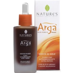 Nature's Argà Gocce Di Sole Viso Fluido Autoabbronzante 30ml