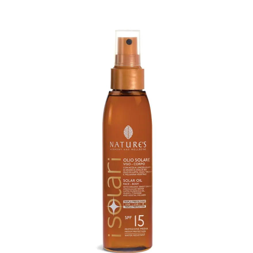 Nature's I Solari Olio Solare Spf15 150ml