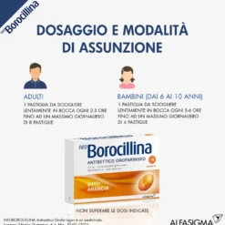 Neoborocillina Antisettico Orofaringeo 16 Pastiglie