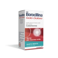 Neoborocillina Gola Dolore Spray Mal Di Gola Menta 15ml
