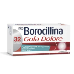 Neoborocillina Gola Dolore Senza Zucchero Gusto Menta 32 Pastiglie