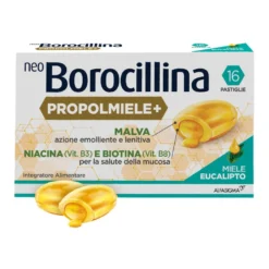 Neoborocillina Propolmiele+ Miele/eucalipto Mal Di Gola 16 Pastiglie