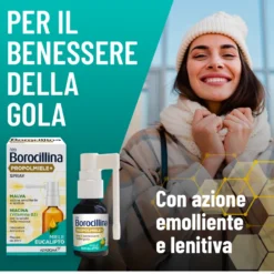 Neoborocillina Propolmiele+ Spray Integratore Benessere Gola 20ml