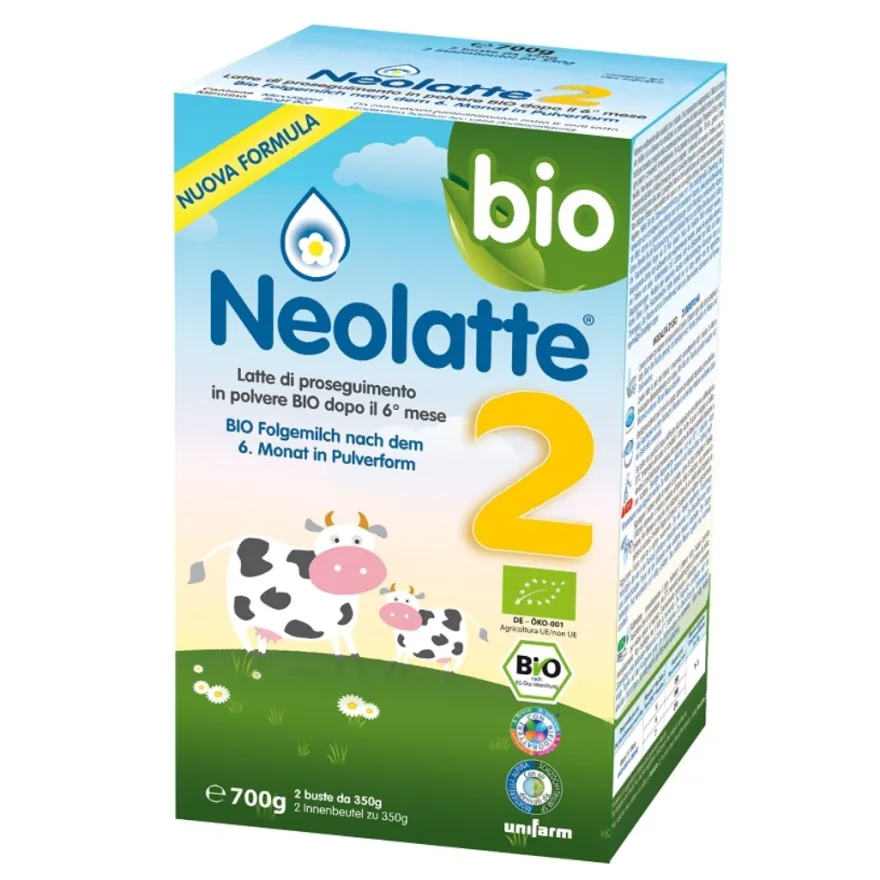 Neolatte 2 Bio Latte Di Proseguimento In Polvere Dai 6 Mesi 2x350g