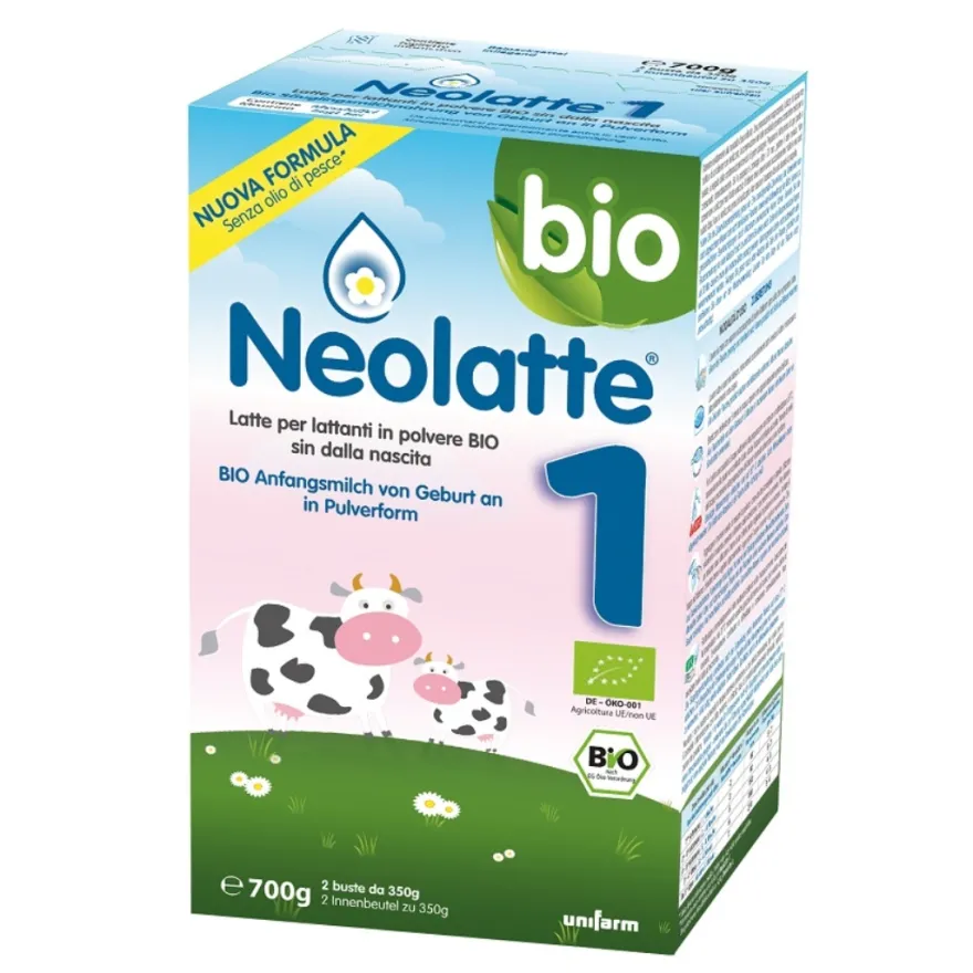 Neolatte 1 Bio Latte In Polvere Per Lattanti Da 0 A 6 Mesi 2x350g
