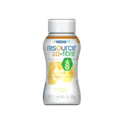 Nestle Resource 2.0 + Fibre Alimento Malnutrizione Gusto Vaniglia 200ml