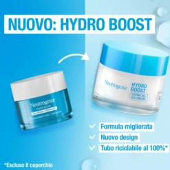 Neutrogena Hydro Boost Crema Idratante Viso Acido Ialuronico 50ml