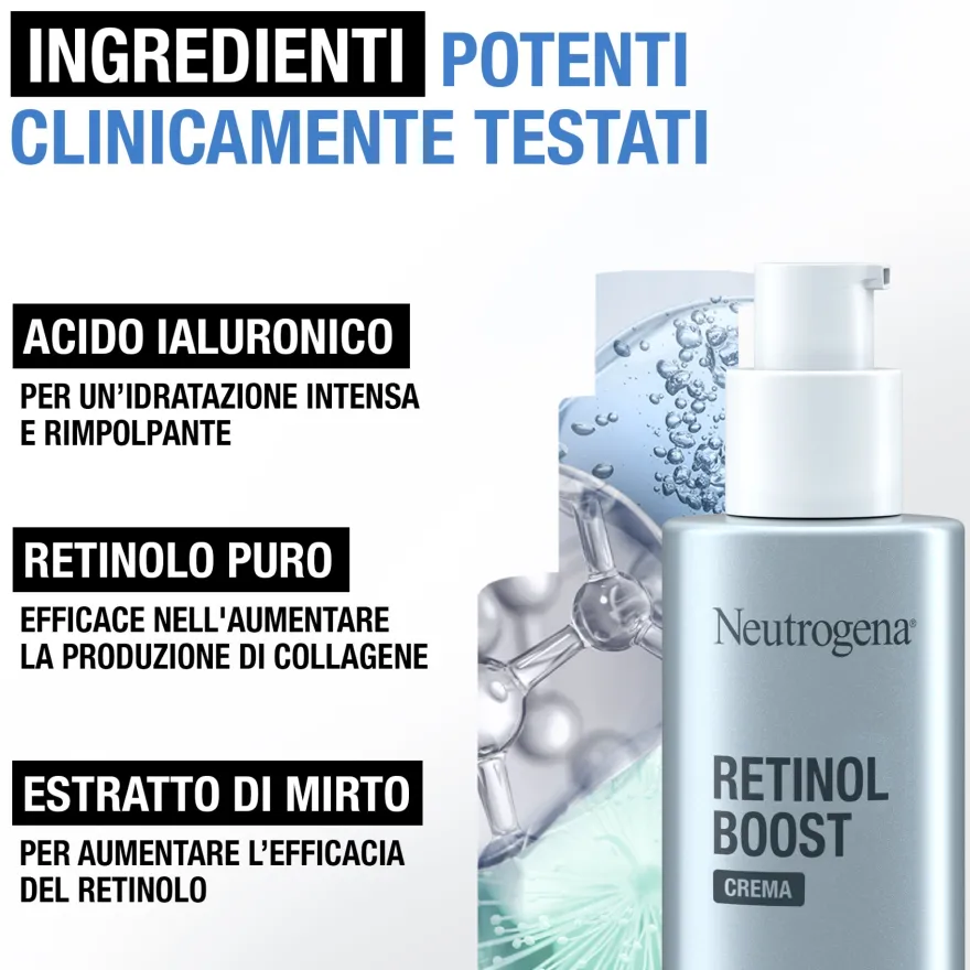 Neutrogena Retinol Boost Crema Viso Anti-age 50ml