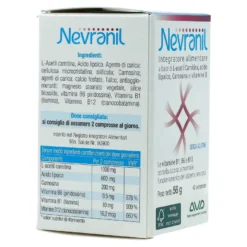 Nevranil Integratore Sistema Nervoso 40 Compresse