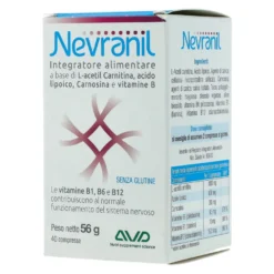 Nevranil Integratore Sistema Nervoso 40 Compresse