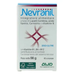 Nevranil Integratore Sistema Nervoso 40 Compresse