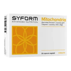 New Syform Mitochondria Vegicaps Supporto Energetico Salute Pelle 20 Pezzi
