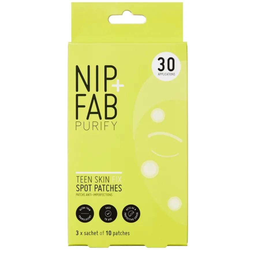 Nip+fab Purify Teen Skin Fix Spot Patches Cerotti Anti-imperfezioni 30 Pezzi