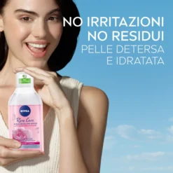 Nivea Acqua Micellare Bifase Con Olio E Acqua Di Rose Bio 400ml