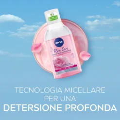 Nivea Acqua Micellare Bifase Con Olio E Acqua Di Rose Bio 400ml