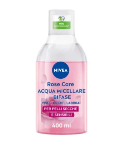 Nivea Acqua Micellare Bifase Con Olio E Acqua Di Rose Bio 400ml