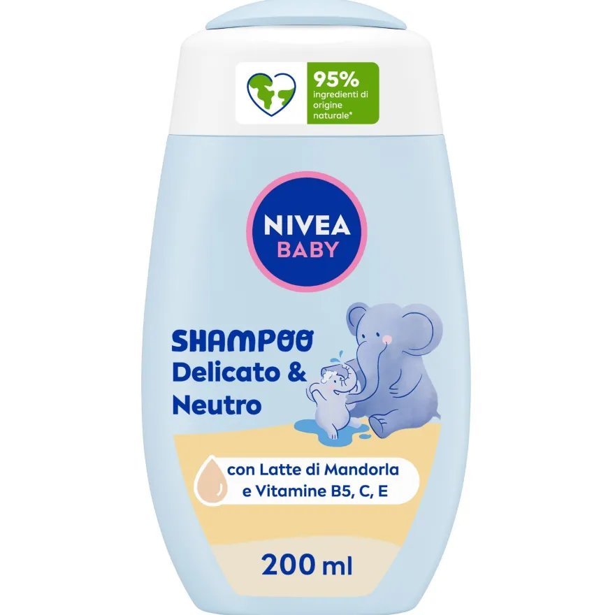 Nivea Baby Shampoo Delicato And Neutro 200ml