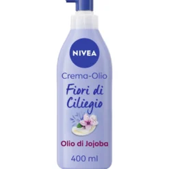 Nivea Body Crema Corpo Fiori Di Ciliegio Olio Jojoba 400ml