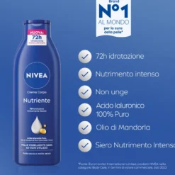 Nivea Body Crema Corpo Nutriente 250ml