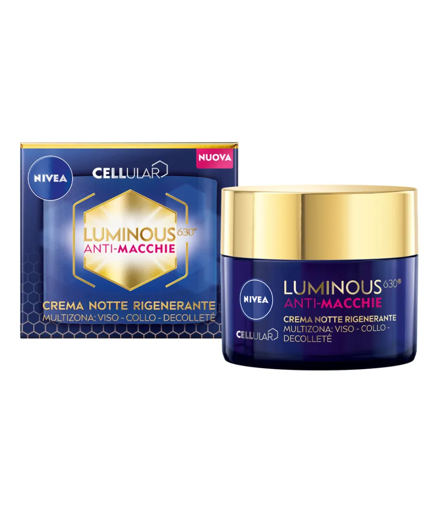 Nivea Cellular Luminous630 Anti-macchie Crema Viso Notte Rigenerante 50ml