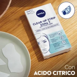 Nivea Clear-up Strip Zona T Anti Punti Neri 6 Cerotti