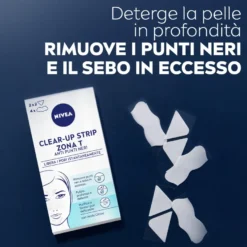 Nivea Clear-up Strip Zona T Anti Punti Neri 6 Cerotti