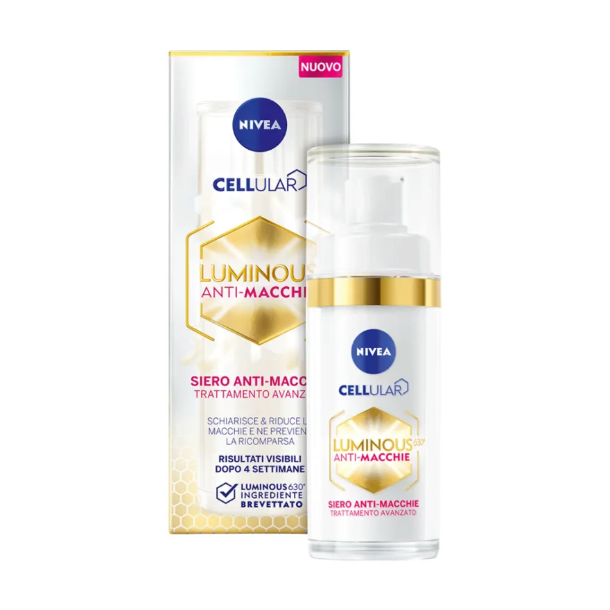 Nivea Luminous630 Anti-macchie Siero Viso Trattamento Avanzato 30ml