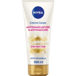 Nivea Luminous 630 Crema Corpo Anti Macchie E Anti Smagliature 200ml