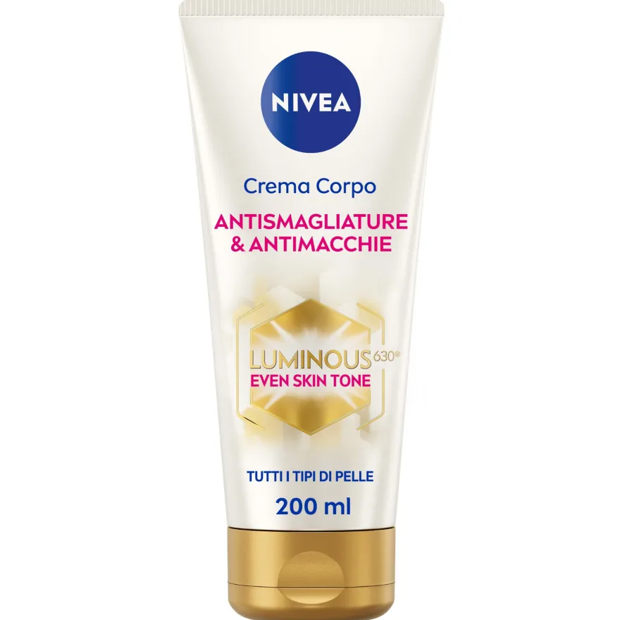 Nivea Luminous 630 Crema Corpo Anti Macchie E Anti Smagliature 200ml